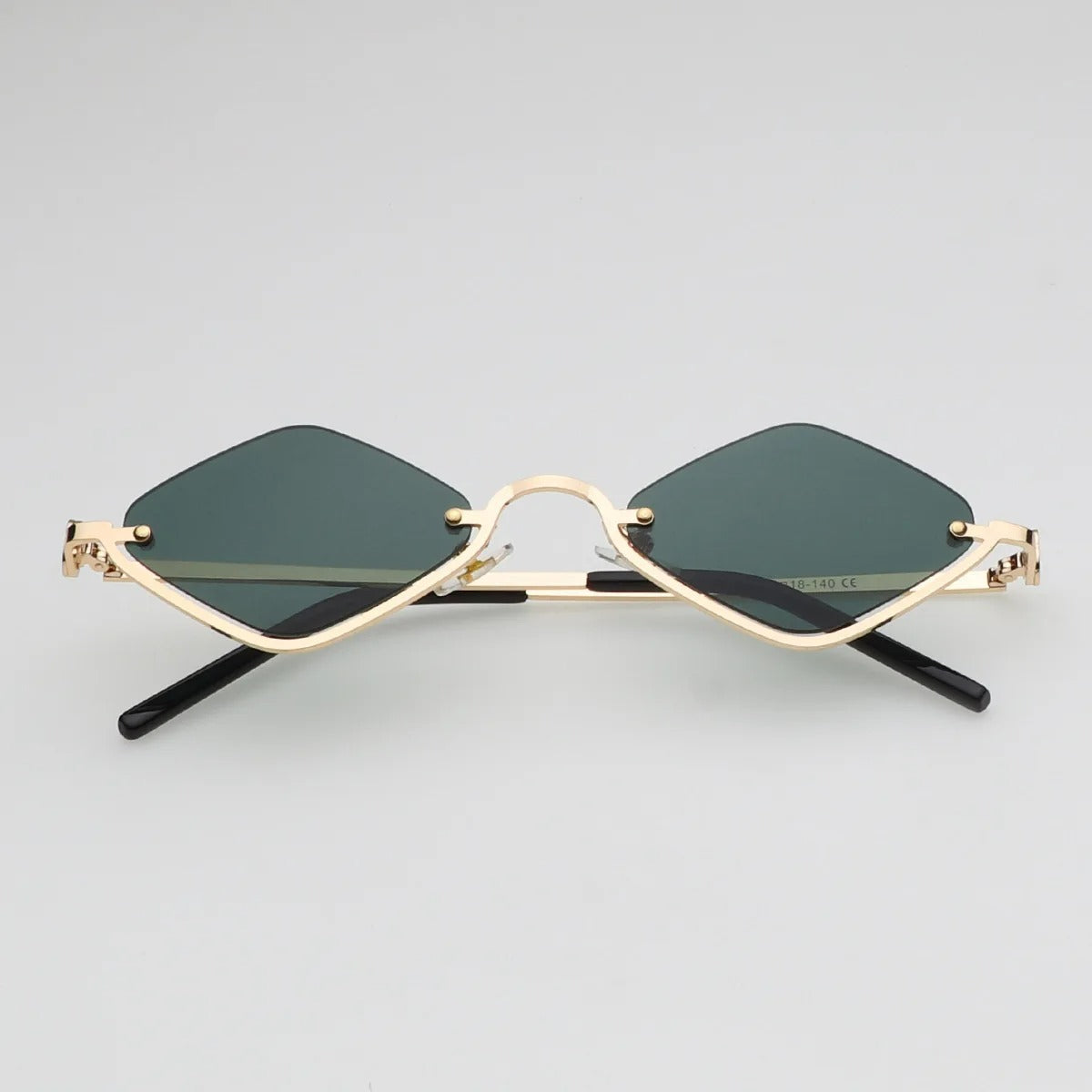 Aura Diamond Green Sunglasses: Buy 1, Get 1 Free