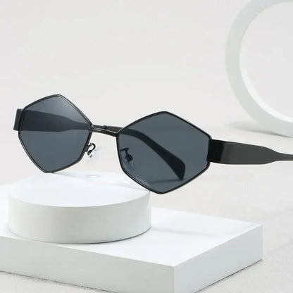 Lumina Hexagon Verdant Leopard Sunglasses: Buy 1, Get 1 Free