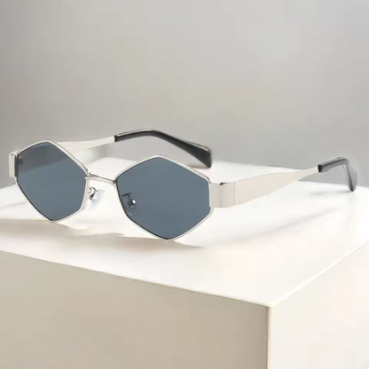 Lumina Hexagon Silver Sunglasses: Buy 1, Get 1 Free