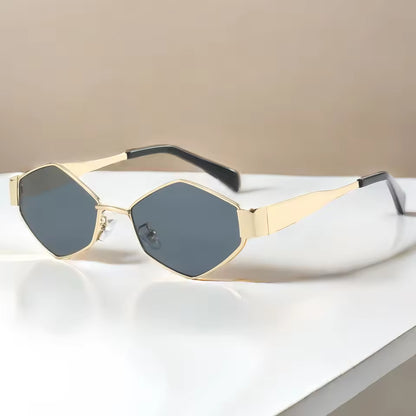Lumina Hexagon Verdant Leopard Sunglasses: Buy 1, Get 1 Free