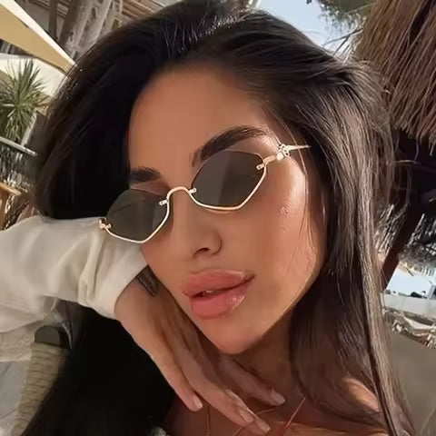 Aura Diamond  Green Sunglasses: Buy 1, Get 1 Free
