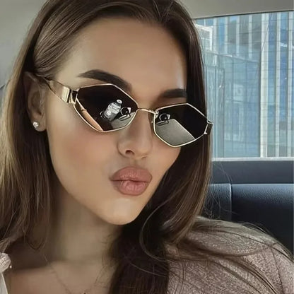 Lumina Hexagon Verdant Sunglasses: Buy 1, Get 1 Free